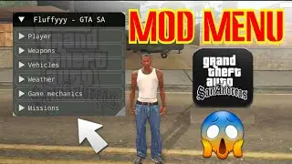 GTA San Andreas MOD MENU 2025 😱 | Support All Android #gta #modmenu #cleomods #trending #viralvideo