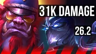 TRUNDLE vs SHEN (TOP) | 31K damage | EUNE Challenger | 26.2