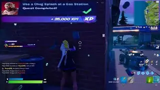 Use a Chug Splash at a Gas Station fortnite
