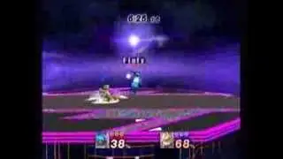 Round 2 Super Smash Brothers Brawl Project M Lucario vs. Fox