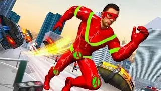 Light Speed Robot Hero Rescue Mission Android Gameplay By Games Zone