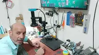 مشكلة وجهتني في الميكروسكوب الجديد 🆕