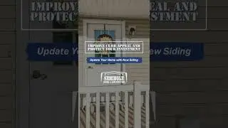A little siding upgrade goes a long way.