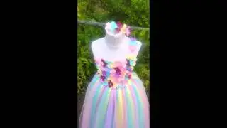Pastel Tutu fairy Dress