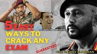 5 Easy Ways to crack any competitive Exam!!@soldierunplugged9791
