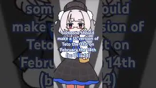 my totally genius idea #vocaloid #tetothe31st