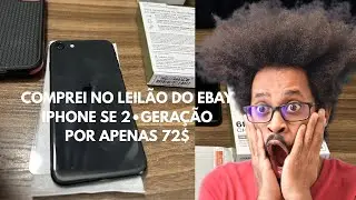 COMPREI NO EBAY IPHONE SE 2&bull;GERA&Ccedil;&Atilde;O POR APENAS 72$