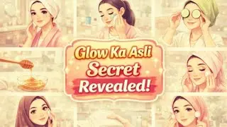 Glow Ka Asli Secret Revealed 🌸 | Natural Glow Tips | Inner & Outer Beauty