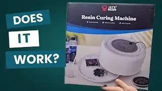 How To Cure Epoxy Resin Faster! Unboxing Let&rsquo;s Resin Curing Machine