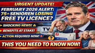 FREE TV Licence at Risk for 75+ Seniors &ndash; February 2026 Update!