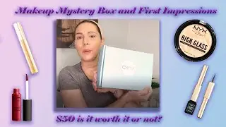 Cosmetic capital August makeup unboxing and first impressions/mystery box