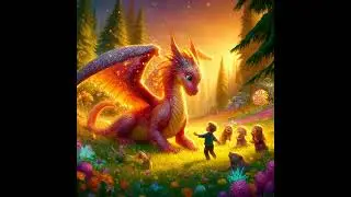 Ember's Flight: The Tale of a Friendly Dragon