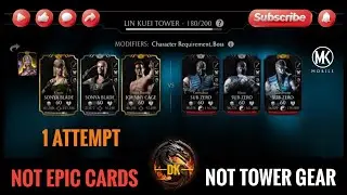 Lin Kuei Tower 180 & Reward 🎮 Mortal Kombat Mobile/MK Mobile/MKM #mortalkombatmobile #mkmobile #mkm