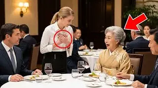 Au dîner, personne ne comprenait le millionnaire japonais — jusqu’à la serveuse