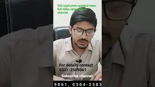 500 sqyd updated rates Bahria Town Karachi #bahriatownkarachi #bahriatownkarachiprices