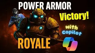 Power Armor Royale VICTORY using Copilot