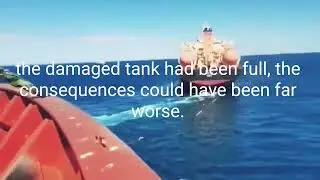 💥 Ship Collision At Sea | On July 16 LNG-fueled bulk carrier HL Eco collided with YM Serenity