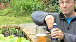 Beer can slug trap