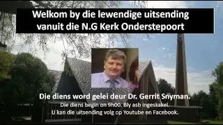 Dr. Gerrit Snyman - 11 Jan 2026