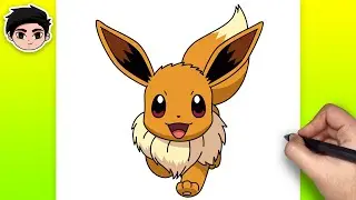 How To Draw EEVEE | Pokemon - Easy Tutorial