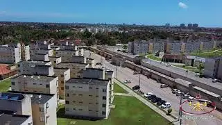 Do Shopping Pátio - até o final do Benedito Bentes - Maceió AL - Visto de Cima em 4K FIMI X8 SE