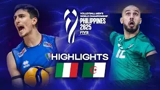 Italy 🇮🇹 vs. Algeria 🇩🇿 - Highlights | Men's World Championships 2025