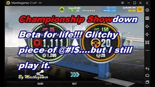 CSR 2|CSR Racing 2: Beta Championship Showdown glitch and gameplay