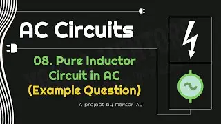 Lesson - 8 | Capacitor Circuit Analysis Example Question | AC Circuit (Sinhala)