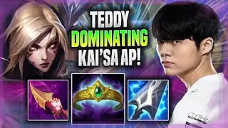 TEDDY DOMINATING WITH KAI'SA AP! - KDF Teddy Plays Kai'sa ADC vs Ezreal! | Season 2022