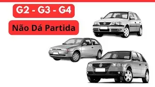 Como saber se &eacute; defeito de Comutador ou Motor de Arranque . Vw Gol G2 G3 G4 n&atilde;o d&aacute; Partida .