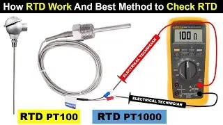 RTD100 Resistance Temperature Sensor Testing (Somali) #001