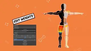 Blender Vertex Weight Tool: Precision Weight Editor Pro