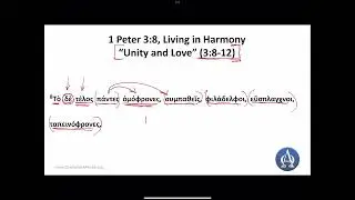 1 Peter 3:8-12 Diagram