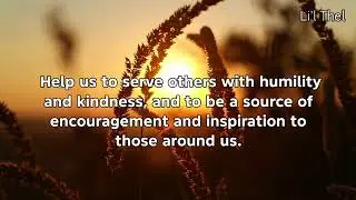 Prayer before meeting with voice over - #4 (Opening Prayer) (Ephesians 2:10)