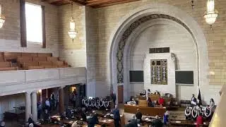 Call to Order and Roll Call by President Foley｜107th Nebraska Legislature (1st Day, 2nd Session)