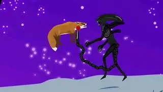 Alien (xenomorph) on earth