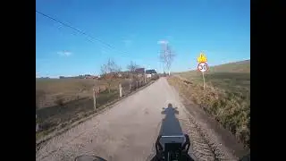 Yamaha Tenere World Rally 700 Ride Wołowno, Szałsty Poland off- and on road.
