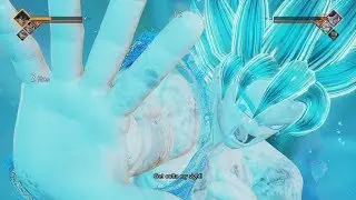 JUMP Force - Super Saiyan Blue Goku Full Awakening Open Beta Gameplay 1080p 60 FPS