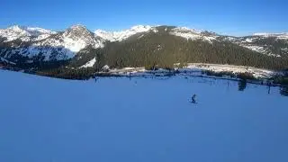 GoPro Hero9 - Snoqualmie Summit West blue run (Dodge Ridge) 2021