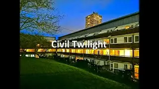 Civil Twilight: Postwar Housing Estates at Nightfall