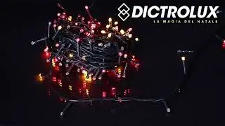 Catena 100 Led a batteria - Multicolor- timer 6 on- 18 off
