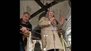 Впервые на колокольне  (фрагмент 1). Светлая седмѝца на Китайском подворье, 17.04.2023 г.