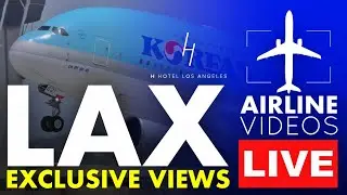 🔴LIVE PLANE SPOTTING at Los Angeles International Airport (LAX)