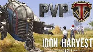 Iron Harvest Multiplayer | Unleash The Fat Mechs! Learning All Factions!