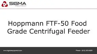 Hoppmann FTF-50 Food Grade Centrifugal Feeder