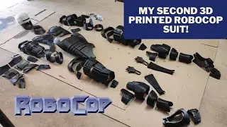 My Second 3D Printed Robocop Suit - Part 1 - It Begins!