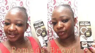 L.A Girl  Brow Pomade Review And Test wear!!!!