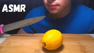 ASMR EATING 1 LEMON EXTREME CHALLENGE | MUKBANG |  NO TALKING