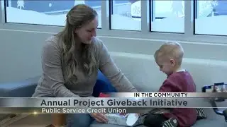Public Service Credit Union surprised members with gifts