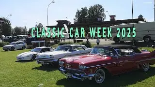 Classic Car Week 2025 in R&auml;ttvik (Sweden)